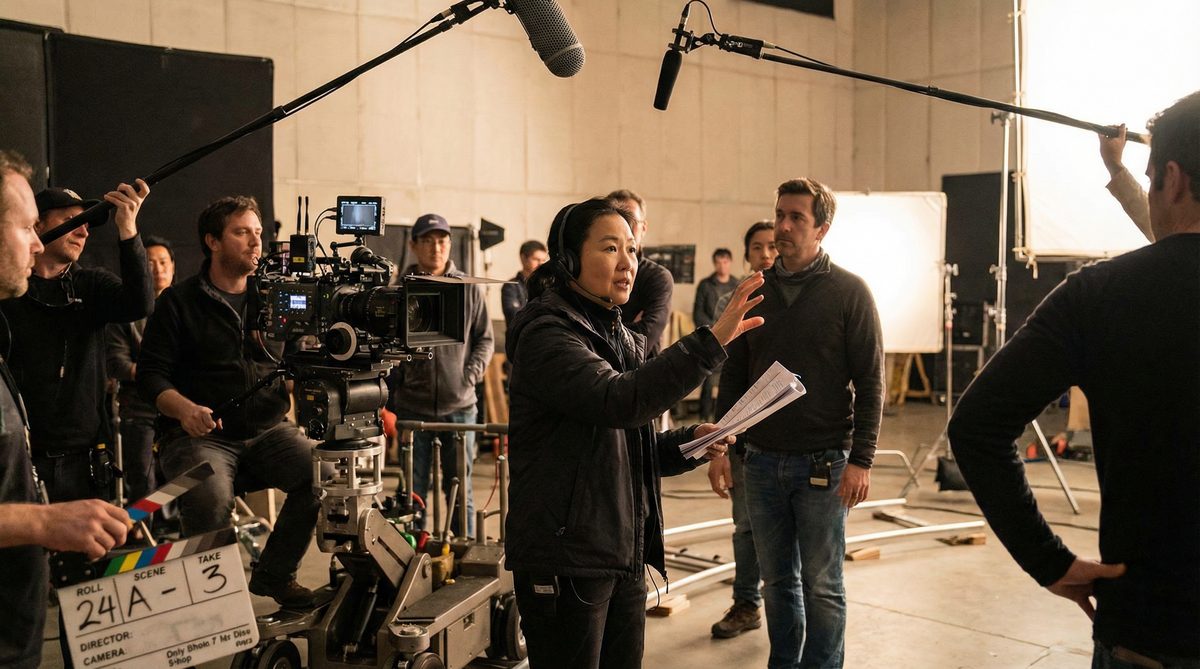 捷克街头,影视制作幕后视频